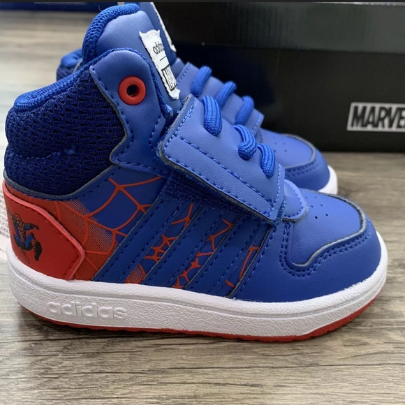hoops mid 2.0 shoes spiderman